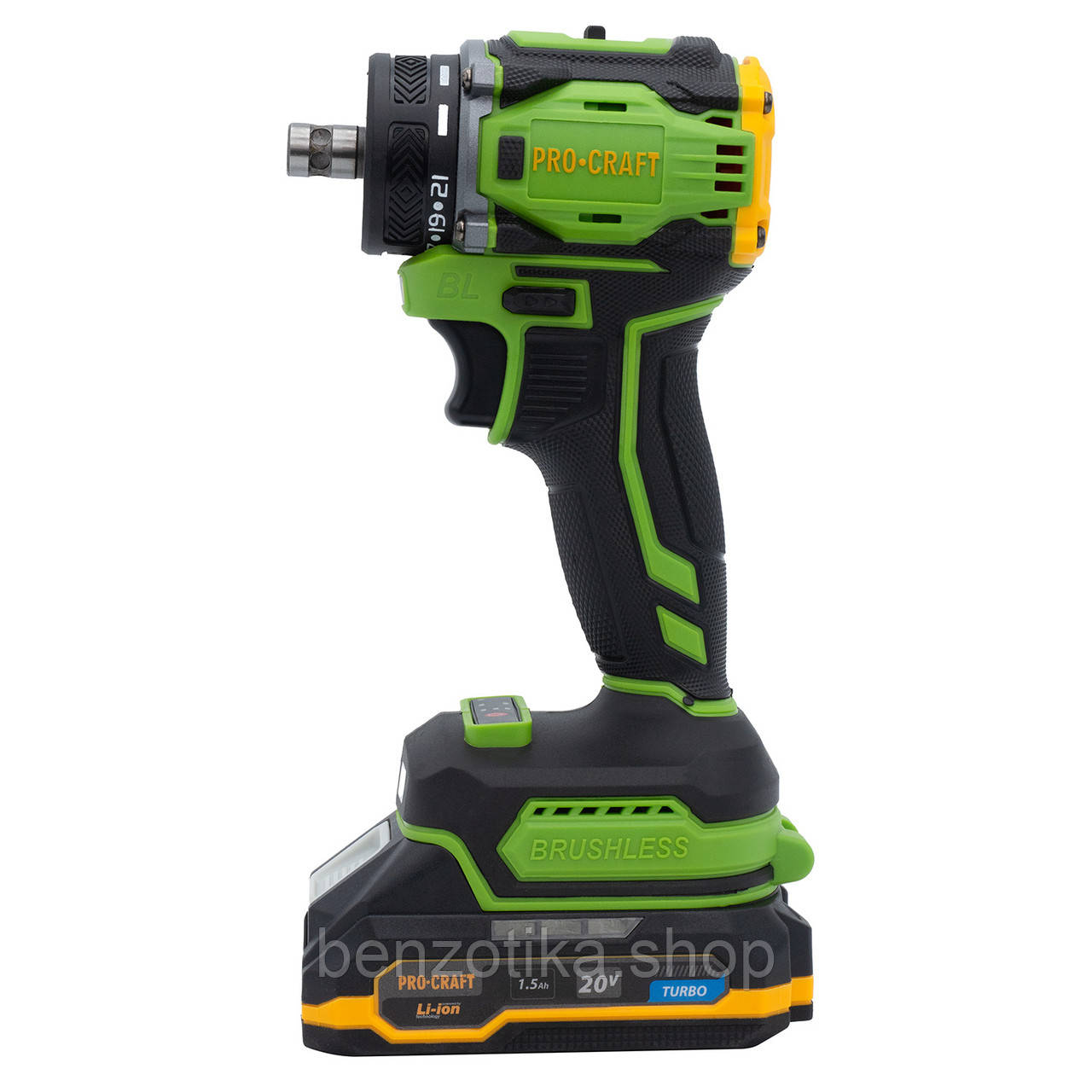 Шуруповерт Procraft PA18Pro DFR у кейсі, з 1 АКБ - Зображення 2