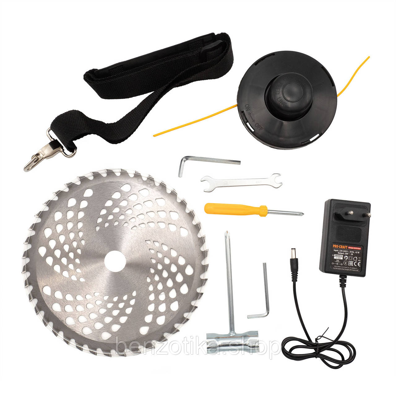 Акумуляторний тример Procraft ATA40/2 2 АКБ 8 А + зарядка - Зображення 10