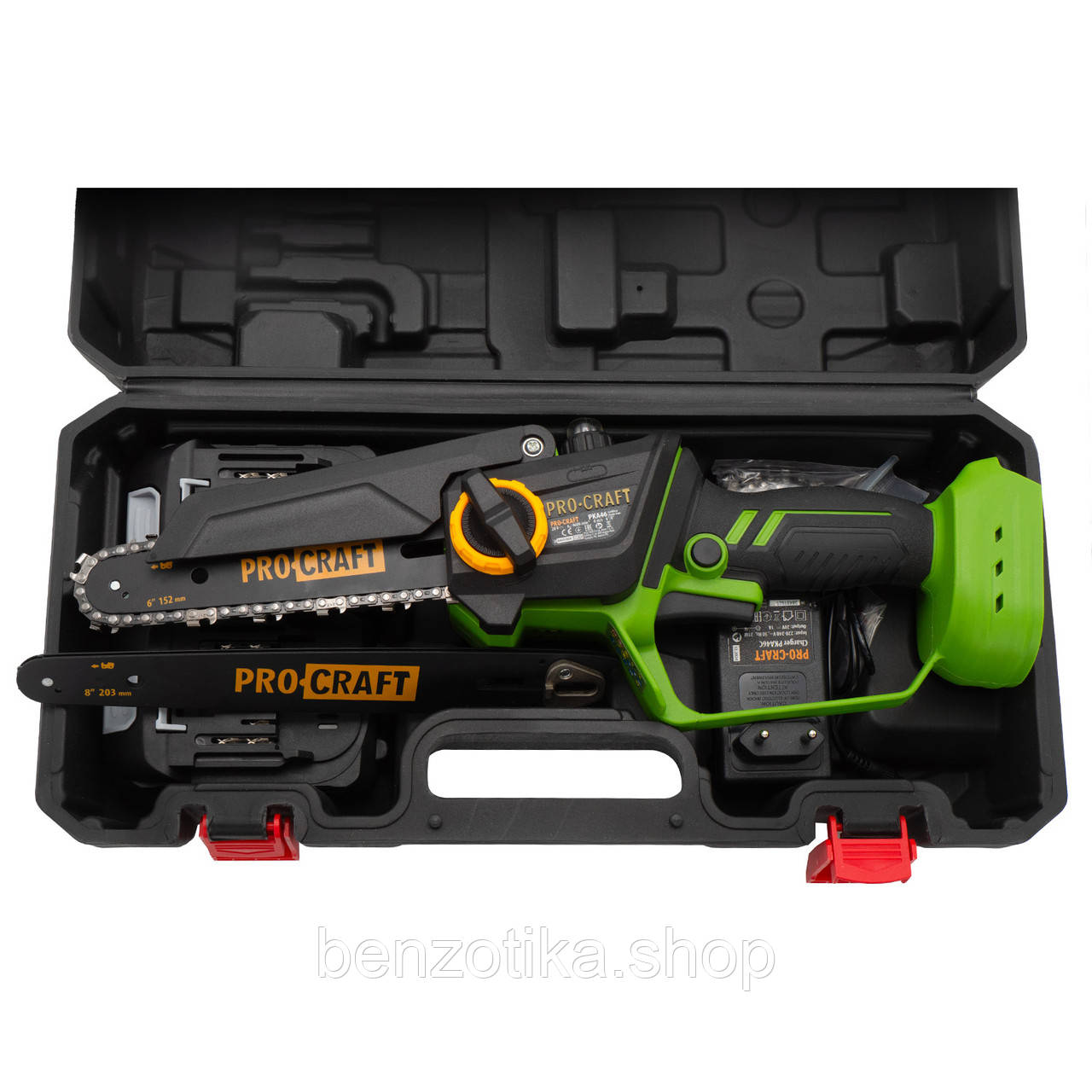 Акумуляторна міні пила Procraft PKA46 2 акб Кейс - Зображення 9