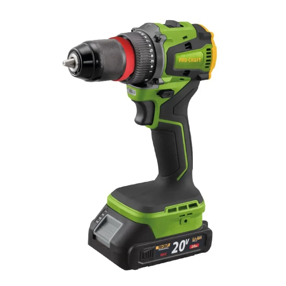 Шуруповерт Procraft PA20Li DFR (з 1 АКБ та ЗП)