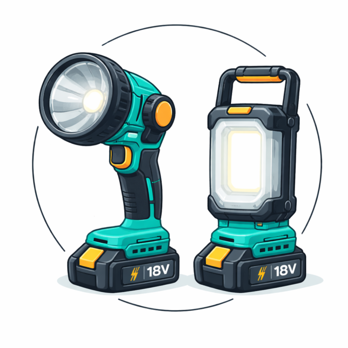 Акумуляторні ліхтарі